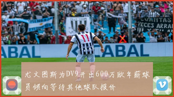 尤文图斯为DV9开出600万欧年薪球员倾向等待其他球队报价
